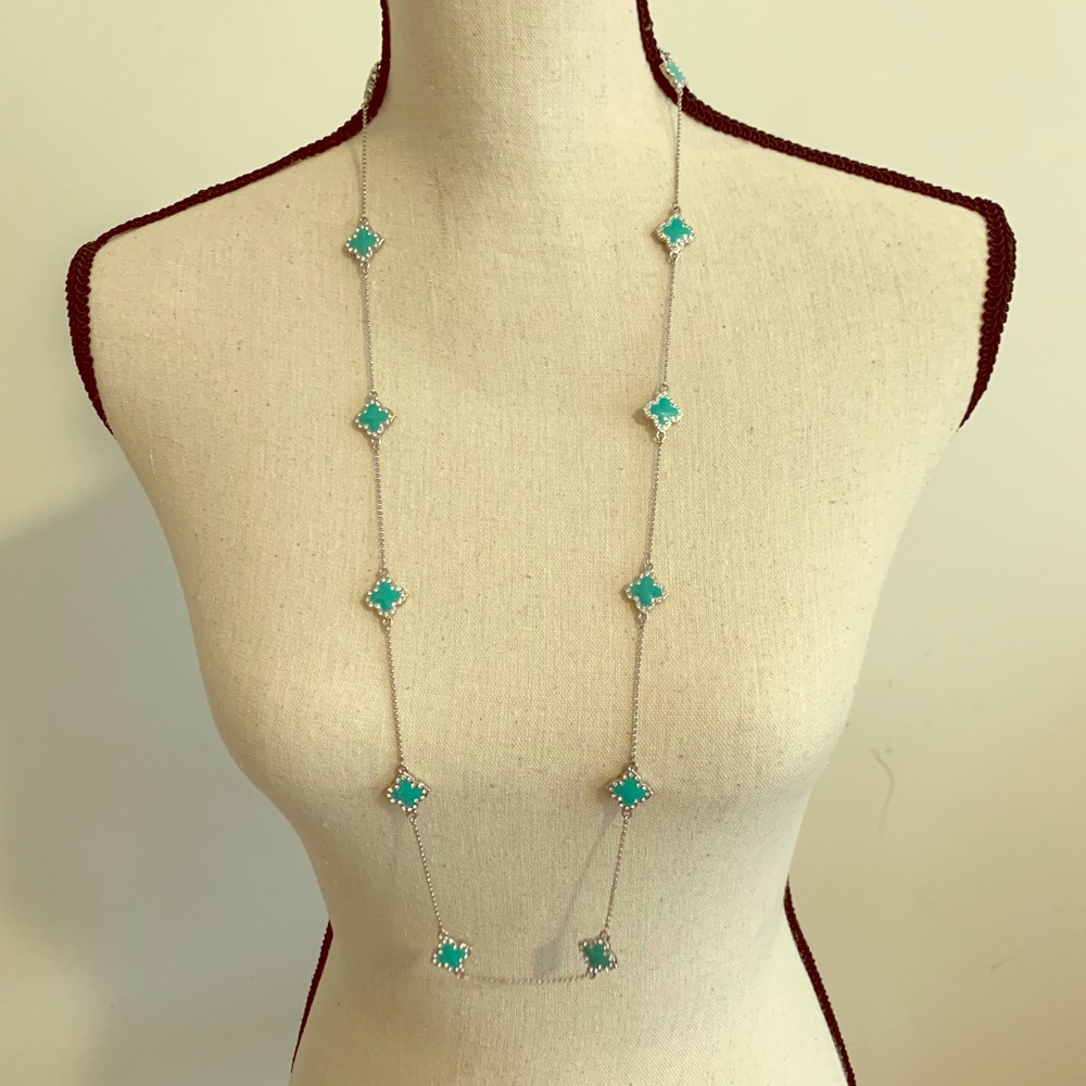 Beautiful Silver and Turquoise Necklace